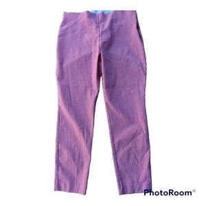 ✨Classic Gingham Stretch Skinny Pants with Back Pockets and Side Zipper✨Size 12✨